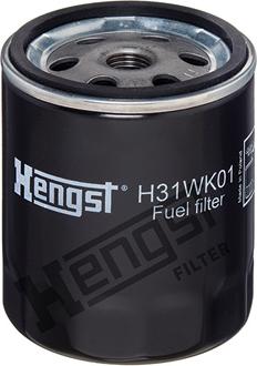Hengst Filter H31WK01 - Топливный фильтр autosila-amz.com