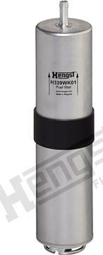 Hengst Filter H339WK01 - Фильтр топл.BMW 3/X3 2.0D 2010-> autosila-amz.com