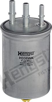 Hengst Filter H338WK - Топливный фильтр autosila-amz.com