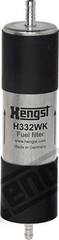 Hengst Filter H332WK - Топливный фильтр autosila-amz.com