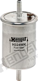 Hengst Filter H324WK - Топливный фильтр autosila-amz.com