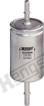 Hengst Filter H320WK - Топливный фильтр autosila-amz.com