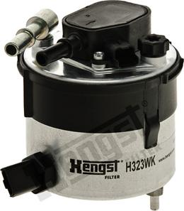 Hengst Filter H323WK - Топливный фильтр autosila-amz.com