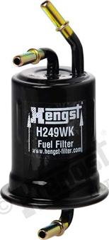 Hengst Filter H249WK - Топливный фильтр autosila-amz.com