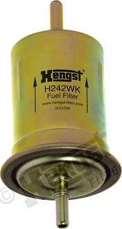 Hengst Filter H242WK - Топливный фильтр autosila-amz.com