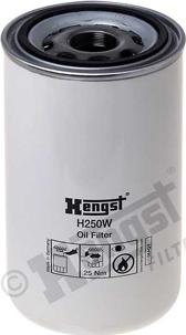 Hengst Filter H250W - Масляный фильтр autosila-amz.com
