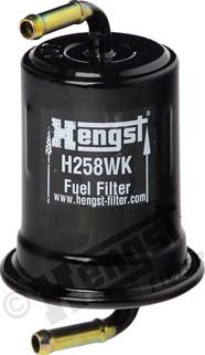 Hengst Filter H258WK - Топливный фильтр autosila-amz.com