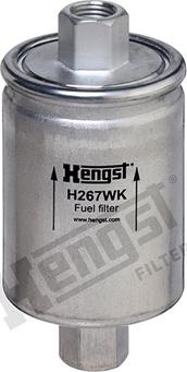 Hengst Filter H267WK - Топливный фильтр autosila-amz.com