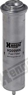 Hengst Filter H209WK - Топливный фильтр autosila-amz.com