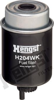 Hengst Filter H204WK - Топливный фильтр autosila-amz.com