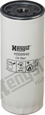 Hengst Filter H200W40 - Фильтр масляный OC370 для грузовиков Вольво и Рено (30 000 км) autosila-amz.com