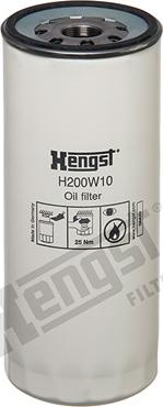 Hengst Filter H200W10 - Масляный фильтр autosila-amz.com