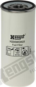 Hengst Filter H200WDK01 - Топливный фильтр autosila-amz.com