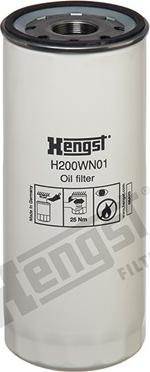 Hengst Filter H200WN01 - Масляный фильтр autosila-amz.com