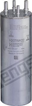 Hengst Filter H207WK02 - Топливный фильтр autosila-amz.com