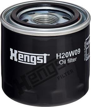 Hengst Filter H20W09 - фильтр масл.! \ GM, IHC, Komatsu autosila-amz.com