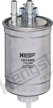 Hengst Filter H214WK - Топливный фильтр autosila-amz.com