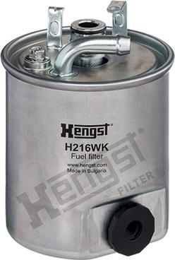 Hengst Filter H216WK - Топливный фильтр autosila-amz.com