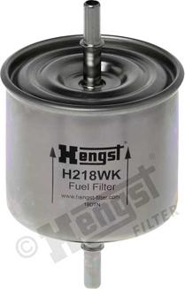 Hengst Filter H218WK - Топливный фильтр autosila-amz.com