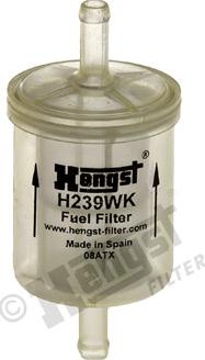 Hengst Filter H239WK - Топливный фильтр autosila-amz.com