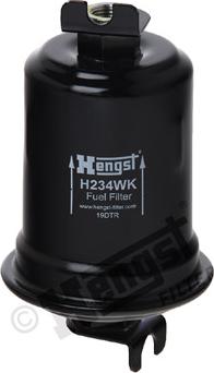 Hengst Filter H234WK - Топливный фильтр autosila-amz.com