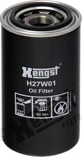 Hengst Filter H27W01 - Масляный фильтр autosila-amz.com