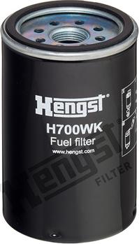 Hengst Filter H700WK - Фильтр топливный сепаратор 30 микрон RVI/Volvo FE/FL (нового образца) autosila-amz.com
