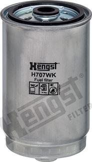 Hengst Filter H707WK - Топливный фильтр autosila-amz.com
