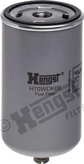 Hengst Filter H70WDK06 - Топливный фильтр HENGST H 70 WDK 06 autosila-amz.com