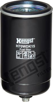 Hengst Filter H70WDK15 - Топливный фильтр autosila-amz.com