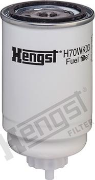 Hengst Filter H70WK03 - Топливный фильтр autosila-amz.com