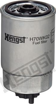 Hengst Filter H70WK02 - Топливный фильтр autosila-amz.com