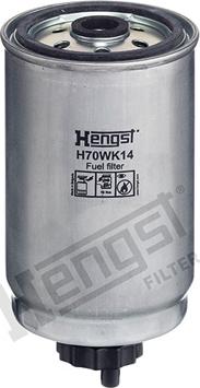 Hengst Filter H70WK14 - Топливный фильтр autosila-amz.com