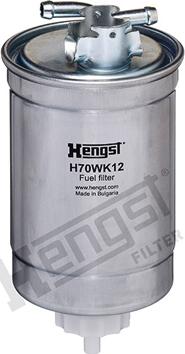 Hengst Filter H70WK12 - Топливный фильтр autosila-amz.com