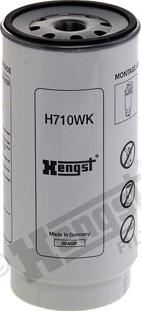 Hengst Filter H710WK - Топливный фильтр autosila-amz.com
