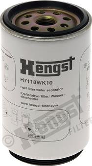 Hengst Filter H7118WK10 - Топливный фильтр autosila-amz.com
