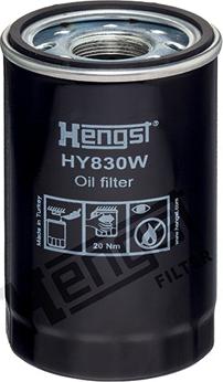 Hengst Filter HY830W - Фильтр, система рабочей гидравлики autosila-amz.com