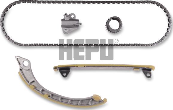 Hepu 21-0444 - Комплект цепи привода распредвала autosila-amz.com