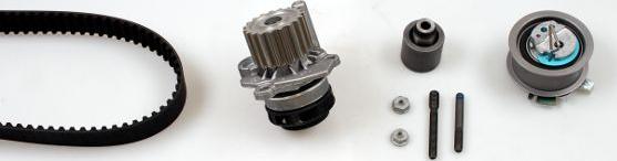 Hepu PK05510 - Водяной насос + комплект зубчатого ремня ГРМ autosila-amz.com