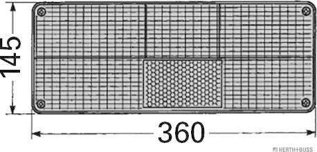 Herth+Buss Elparts 83840576 - Задний фонарь autosila-amz.com