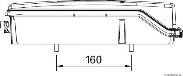 Herth+Buss Elparts 83840677 - Задний фонарь autosila-amz.com