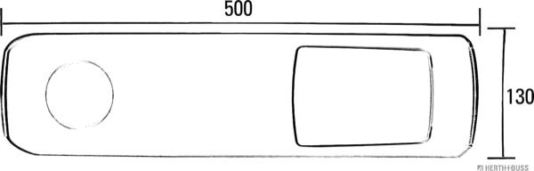 Herth+Buss Elparts 83830070 - Задний фонарь autosila-amz.com