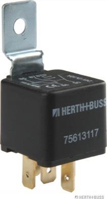 Herth+Buss Elparts 75613117 - Реле 24v 5 контактов 2х20A autosila-amz.com