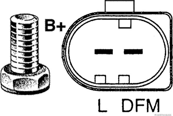 Herth+Buss Jakoparts J5111111 - Генератор autosila-amz.com