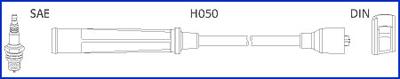 Hitachi 134250 - Комплект проводов зажигания autosila-amz.com