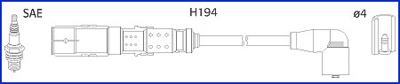 Hitachi 134791 - Комплект проводов зажигания ! \AUDI, SEAT, SKODA, VW A3 1.6 (00>03), A3 1.6 (03>12), A3 1.6 (04>13), autosila-amz.com