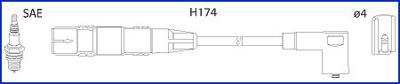 Hitachi 134714 - Комплект проводов зажигания autosila-amz.com