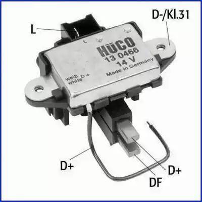 Hitachi 130466 - Регулятор напряжения, генератор autosila-amz.com