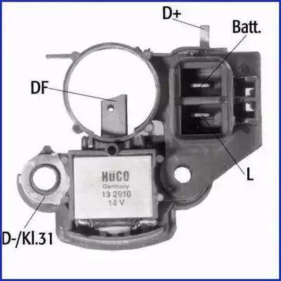 Hitachi 132910 - Регулятор напряжения, генератор autosila-amz.com