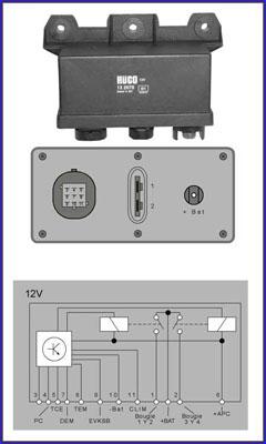 Hitachi 132075 - Реле, система накаливания autosila-amz.com
